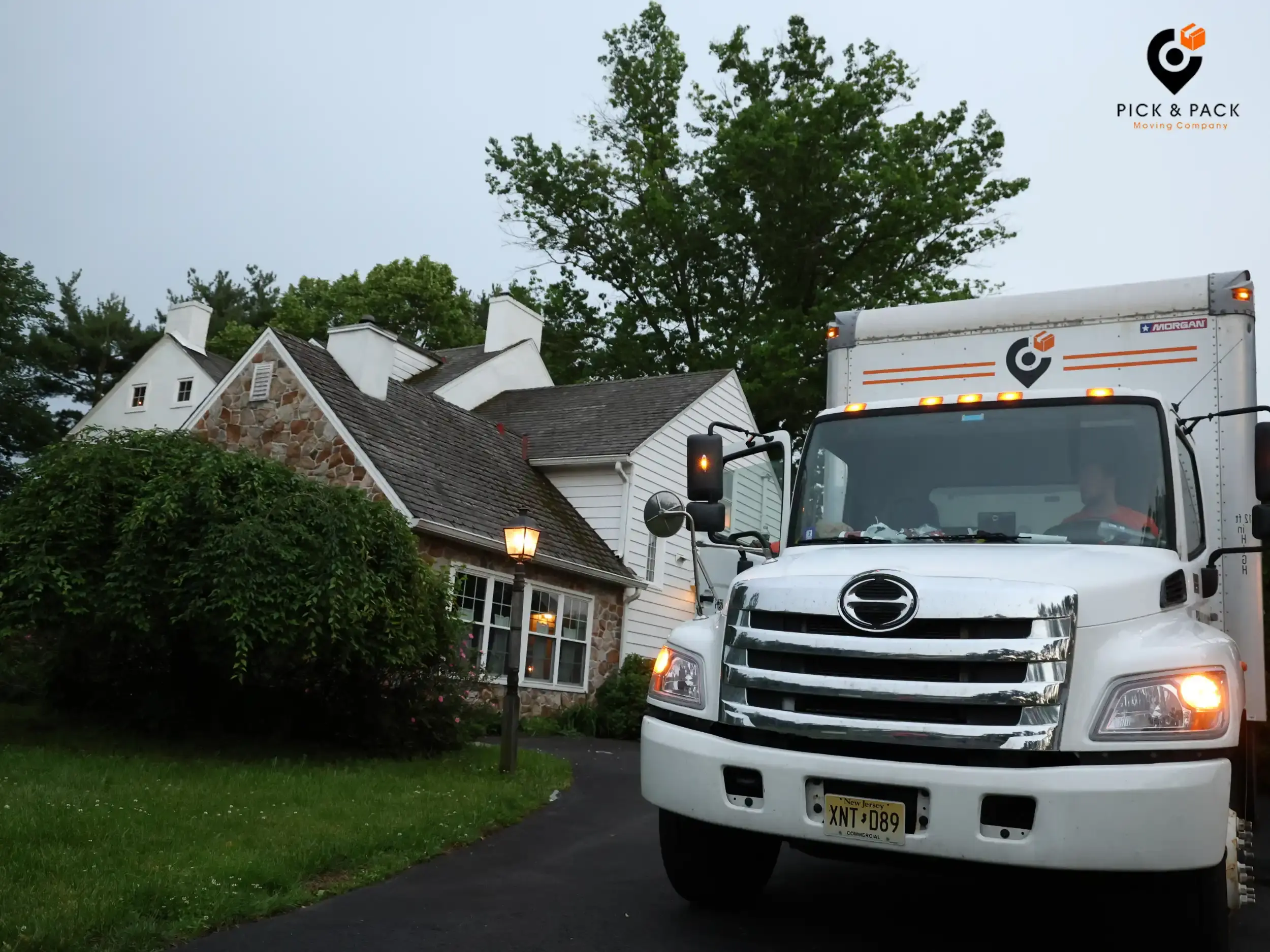 Pick and Pack moving truck during peak moving season