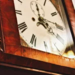 A grandfather clock