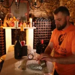 Pick and Pack Moving team preparing wine bottles for transportation