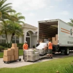 New Jersey to Florida Movers - Pick and Pack Moving truck in Florida