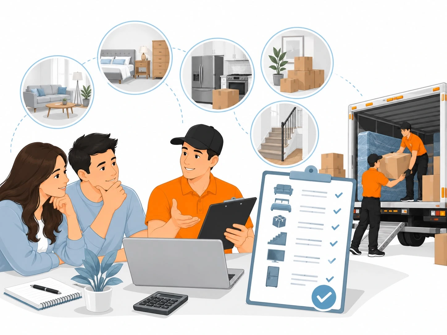 accurate moving quote inventory checklist